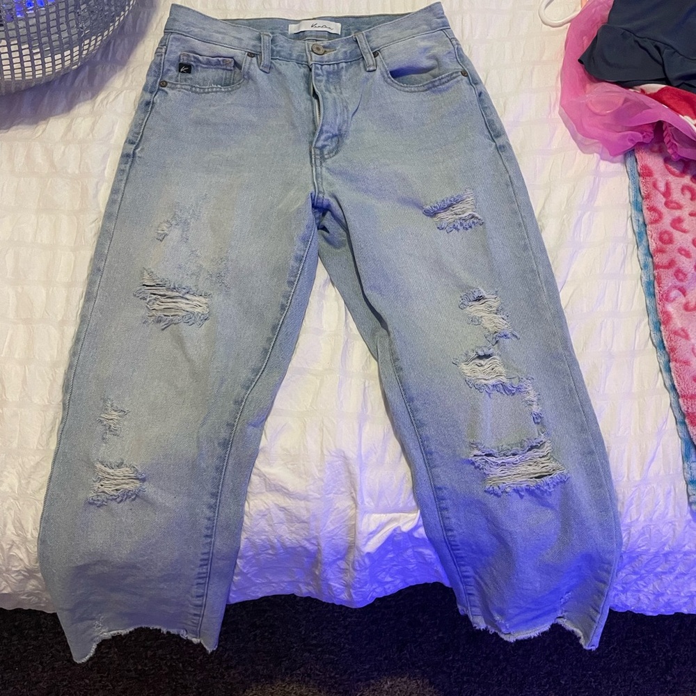 Kancan size 5 mom jeans